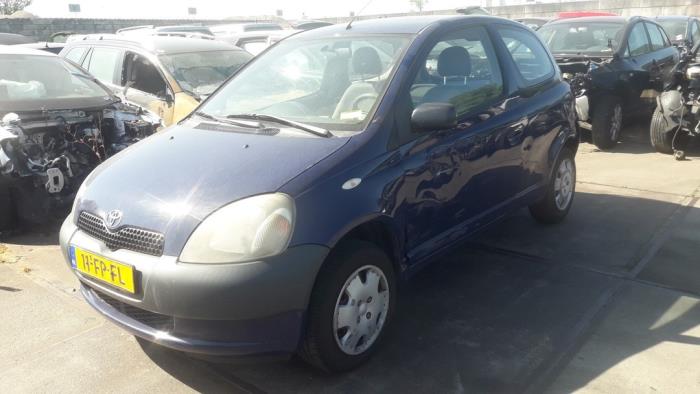 Toyota Yaris 1 0 16V VVT I Sloopvoertuig 2000 Blauw