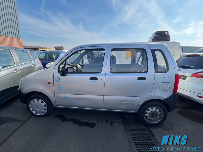 Opel Agila 1 0 12V Sloopvoertuig 2003 Grijs Niks Autodemontage