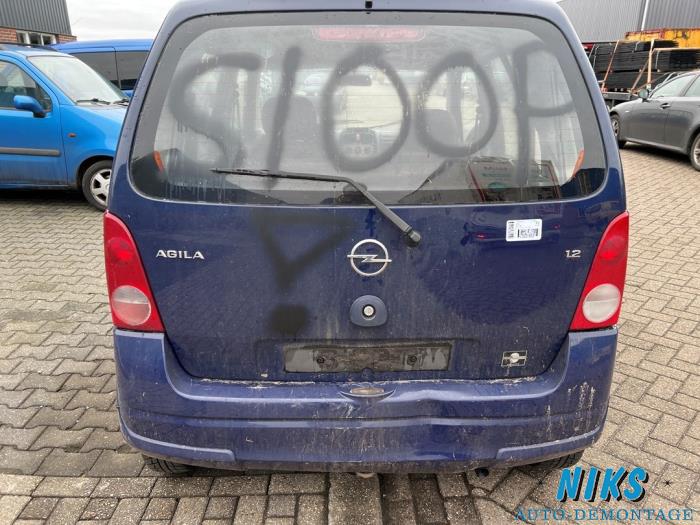 Opel Agila V Sloopvoertuig Blauw Niks Autodemontage