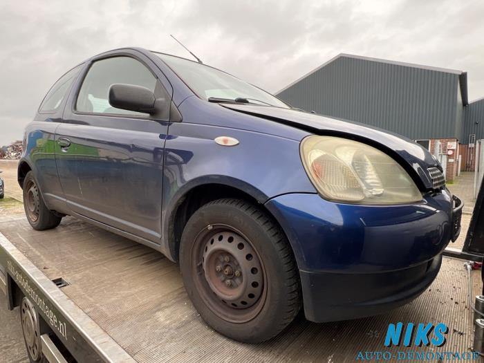 Toyota Yaris V Vvt I Sloopvoertuig Blauw