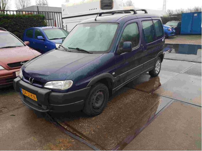 Peugeot Partner Combispace 1 6 16V VTC Sloopvoertuig 2002 Blauw