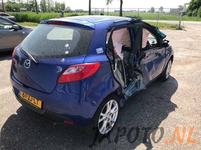 Mazda 2 1 3 16V S VT High Power Sloopvoertuig 2008 Blauw