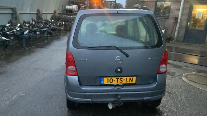 Opel Agila 1 2 16V Twin Port Sloopvoertuig 2007 Grijs