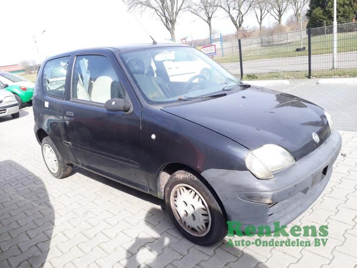 Fiat Seicento Mpi S Sx Sporting Sloopvoertuig Zwart