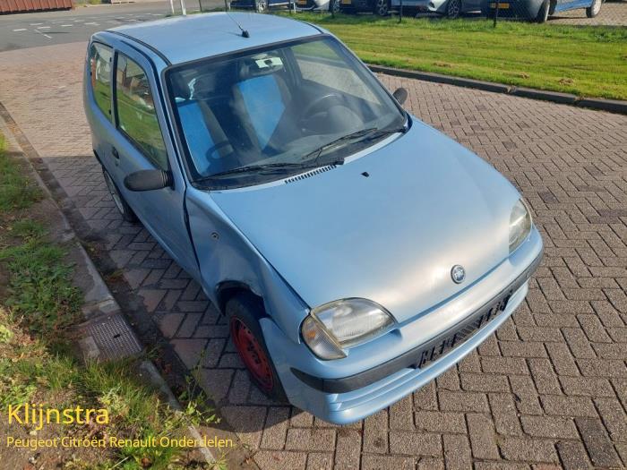 Fiat Seicento Mpi S Sx Sporting Sloopvoertuig Licht Blauw