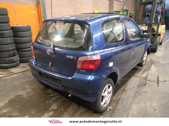 Toyota Yaris 1 3 16V VVT I Sloopvoertuig 2000 Blauw