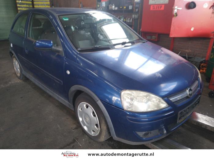 Opel Corsa C V Twin Port Sloopvoertuig Blauw