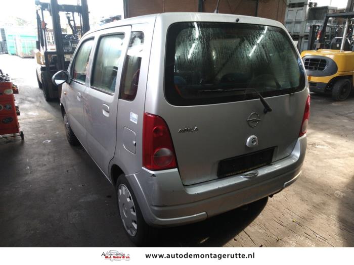 Opel Agila 1 0 12V Twin Port Sloopvoertuig 2004 Grijs