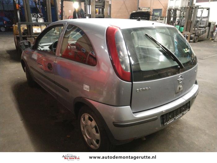 Opel Corsa C V Twin Port Sloopvoertuig Grijs