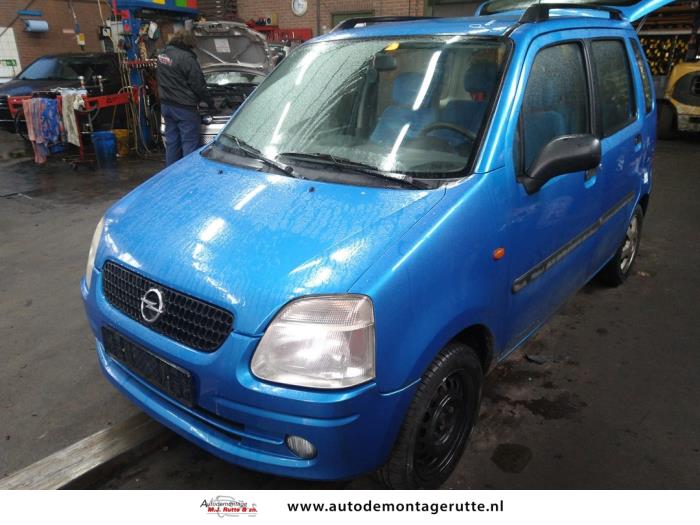 Opel Agila V Sloopvoertuig Blauw