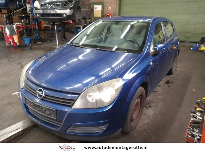 Opel Astra H 1 4 16V Twinport Sloopvoertuig 2004 Blauw