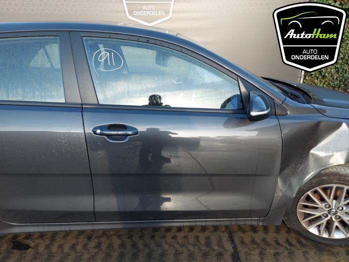 Kia Rio IV 1 2 MPI 16V Sloopvoertuig 2019 Donker Grijs