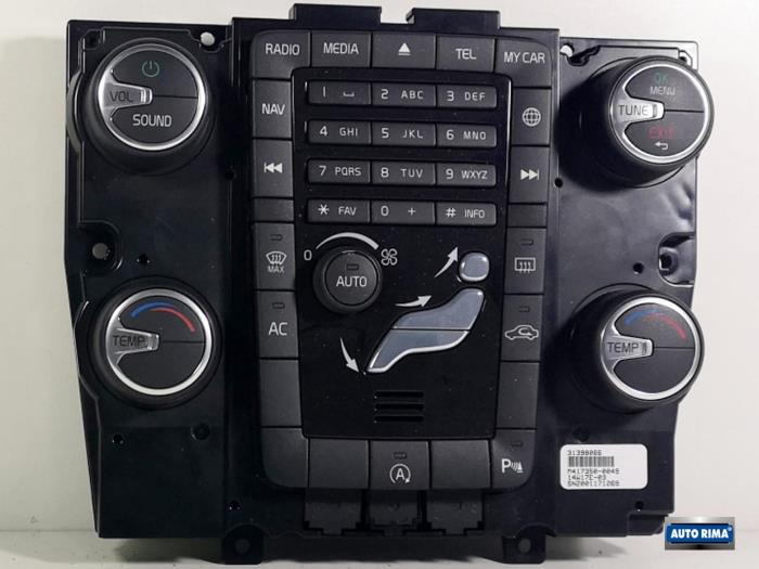 Kachel Bedieningspaneel van een Volvo V60 2014