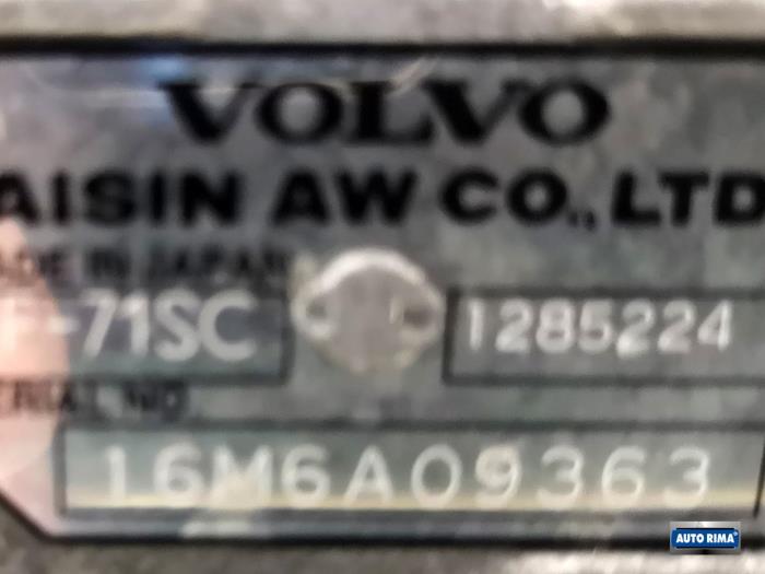 Automaatbak van een Volvo V40 (MV) 2.0 D3 16V 2016