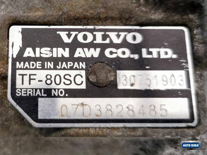Automaatbak van een Volvo V70 (BW) 2.4 D5 20V 2008
