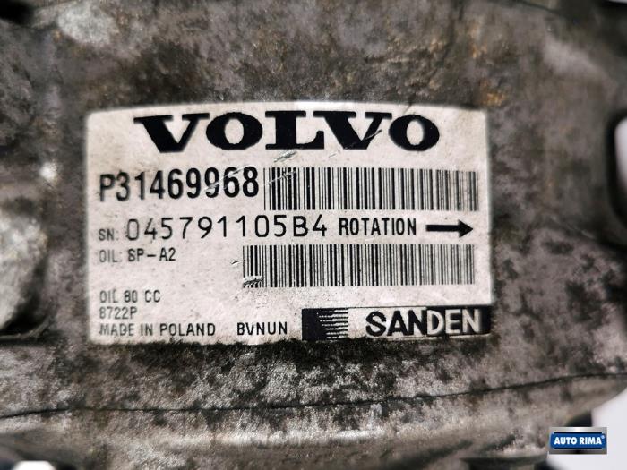 Aircopomp van een Volvo V70 (BW) 2.0 D3 16V 2016