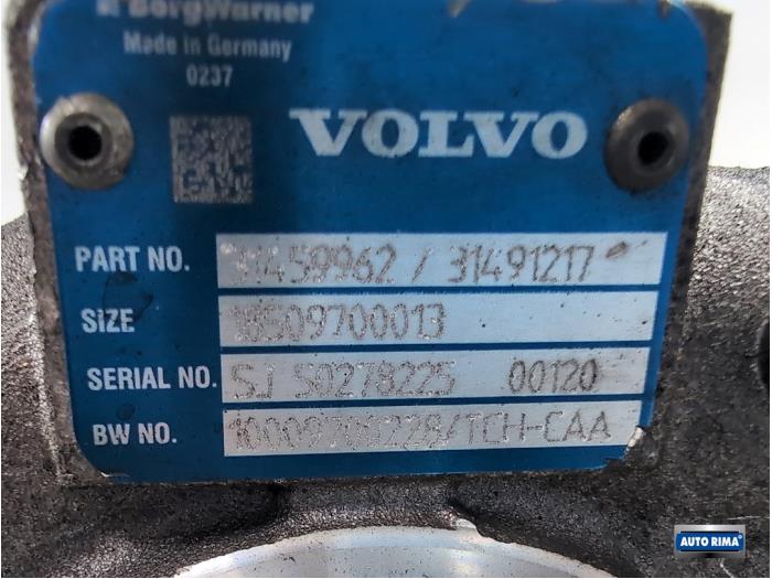 Turbo van een Volvo V90 II (PW) 2.0 D4 16V 2018