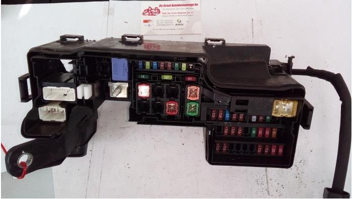 Zekeringkast van een Toyota Aygo 2017