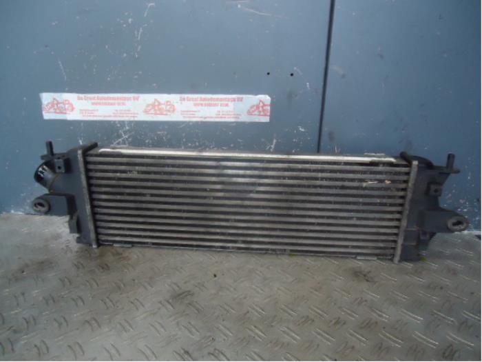 Intercooler van een Opel Vivaro 2.0 CDTI 2008