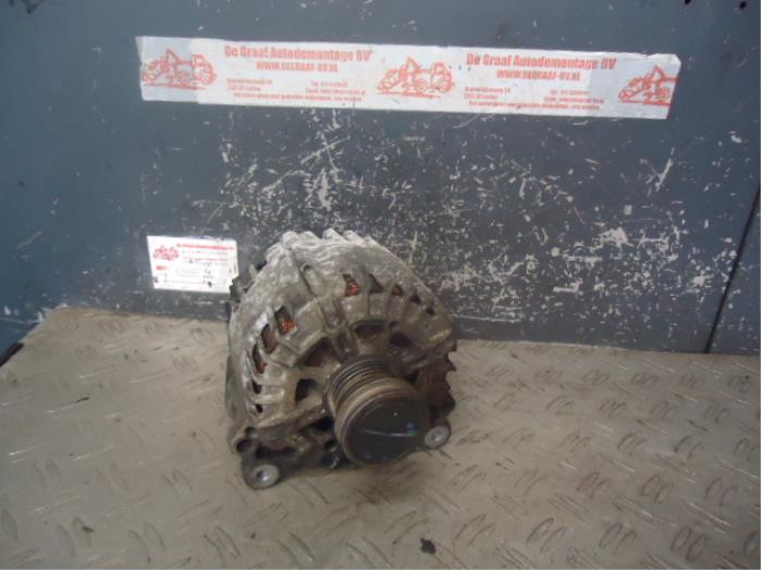 Alternator Audi A3 Sportback (8VA/8VF), 2012 / 2020 1.4 TFSI 16V, Hatchback, 4Dr, Benzine, 1 395cc, 90kW (122pk), FWD, CMBA, 2012-09 / 2013-06, 8VA; 8VF (Gebruikt)