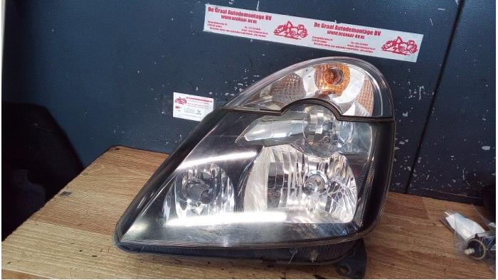Koplampen Halogeen geschikt voor Renault Modus FP JP 08- H7 H1 Set Links Rechts