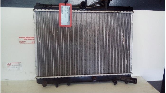 Gebruikte Radiateur Kia Rio (DC22/24) 1.3 RS,LS Prijs € 35,00 Margeregeling aangeboden door de Graaf autodemontage B.V.