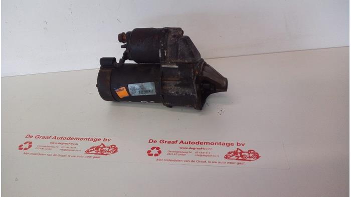 Gebruikte Startmotor Mitsubishi Carisma 1.6i 16V Prijs € 50,00 Margeregeling aangeboden door de Graaf autodemontage B.V.