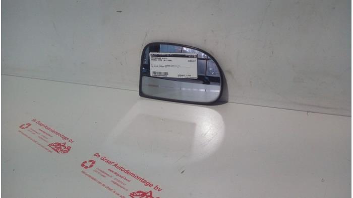 Spiegelglas rechts van een Hyundai Atos 1.1 12V 2004