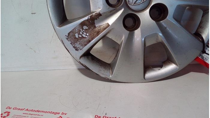 Wieldop van een Hyundai I30 2008