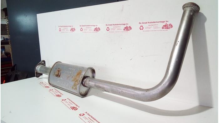 Gebruikte Uitlaat Middendemper Renault Clio (B/C57/357/557/577) 1.2 Eco Kat. Prijs € 30,00 Margeregeling aangeboden door de Graaf autodemontage B.V.