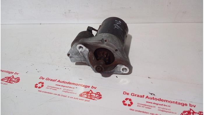 Gebruikte Startmotor Renault Clio (B/C57/357/557/577) 1.2 Eco Kat. Prijs € 30,00 Margeregeling aangeboden door de Graaf autodemontage B.V.