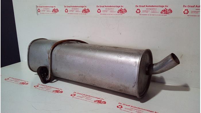 Gebruikte Uitlaat Einddemper Peugeot 206 (2A/C/H/J/S) 1.4 XR,XS,XT,Gentry Prijs € 35,00 Margeregeling aangeboden door de Graaf autodemontage B.V.