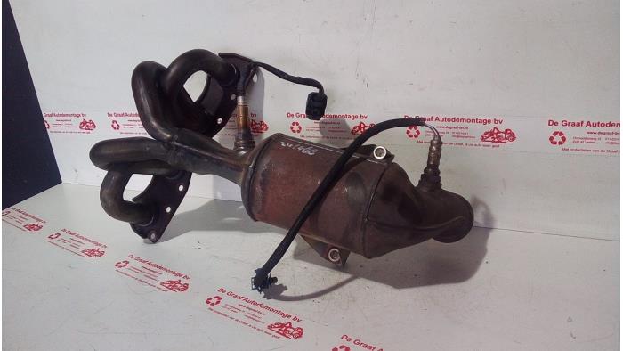Gebruikte Katalysator Peugeot Partner Tepee (7A/B/C/D/E/F/G/J/P/S) 1.6 VTI 16V Phase 1 Prijs € 200,00 Margeregeling aangeboden door de Graaf autodemontage B.V.