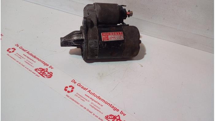 Gebruikte Startmotor Hyundai Atos 1.0 12V Prijs € 25,00 Margeregeling aangeboden door de Graaf autodemontage B.V.