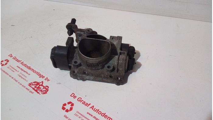 Gebruikte Gasklephuis Fiat Panda (169) 1.2 Fire Prijs € 25,00 Margeregeling aangeboden door de Graaf autodemontage B.V.