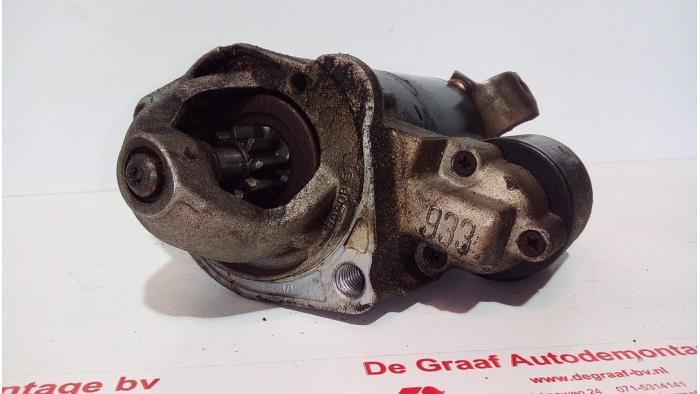 Gebruikte Startmotor Audi A4 (B5) 1.8 20V Prijs € 35,00 Margeregeling aangeboden door de Graaf autodemontage B.V.