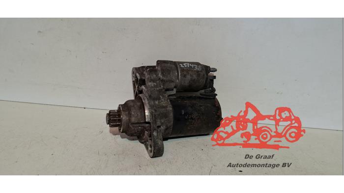 Gebruikte Startmotor Volkswagen Polo V (6R) 1.2 12V Prijs € 30,00 Margeregeling aangeboden door de Graaf autodemontage B.V.