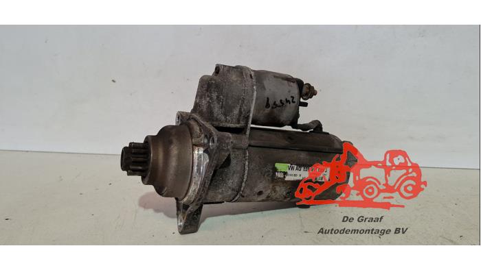 Gebruikte Startmotor Volkswagen Transporter/Caravelle T4 2.5 TDI Prijs € 40,00 Margeregeling aangeboden door de Graaf autodemontage B.V.