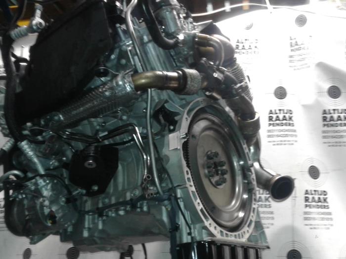 Motor van een Mercedes-Benz GLS (X166) 3.0 GLS 350d V6 24V BlueTEC 4-Matic 2017