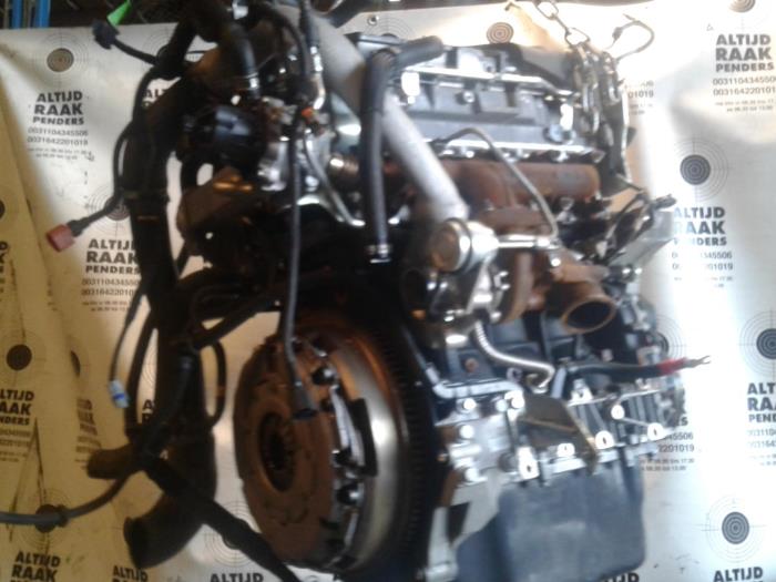 Motor van een Fiat Ducato (250) 2.3 D 130 Multijet Minibus Extralongo 2016