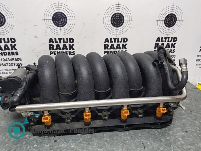Gebruikte Spruitstuk Inlaat Porsche Cayenne (9PA) 4.5 V8 32V Turbo Prijs op aanvraag aangeboden door "Altijd Raak" Penders