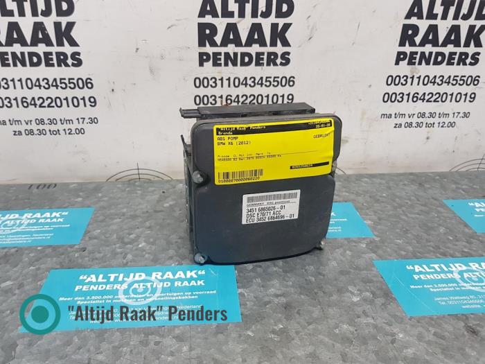 Gebruikte ABS Pomp BMW X6 (E71/72) xDrive35i 3.0 24V Prijs op aanvraag aangeboden door "Altijd Raak" Penders
