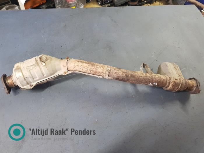 Katalysator van een Toyota GT 86 (ZN) 2.0 16V 2013