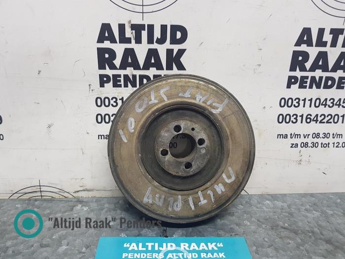 Gebruikte Poelie Krukas Fiat Multipla (186) 1.9 JTD 105 SX,ELX Prijs op aanvraag aangeboden door "Altijd Raak" Penders