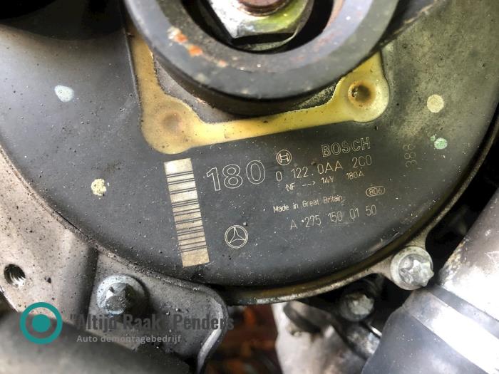 Gebruikte Dynamo Mercedes SL (R230) 5.5 SL-600 V12 36V Prijs op aanvraag aangeboden door "Altijd Raak" Penders