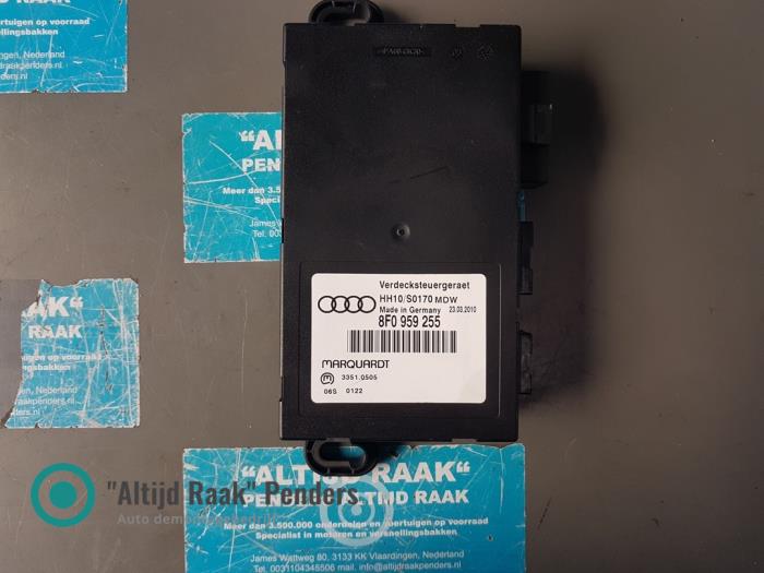 Gebruikte Cabriokap computer Audi S5 Cabriolet (8F7) S5 3.0 TFSI V6 24V Quattro Prijs op aanvraag aangeboden door "Altijd Raak" Penders