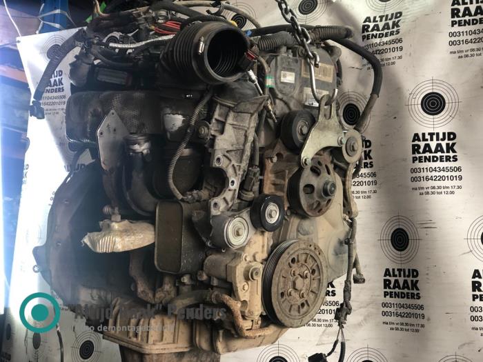 Motor van een Jeep Wrangler (JK) 2.8 CRD 16V 2012