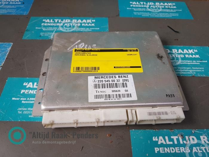 Gebruikte Veercomputer Mercedes S (W220) 5.0 S-500 V8 24V Prijs op aanvraag aangeboden door "Altijd Raak" Penders