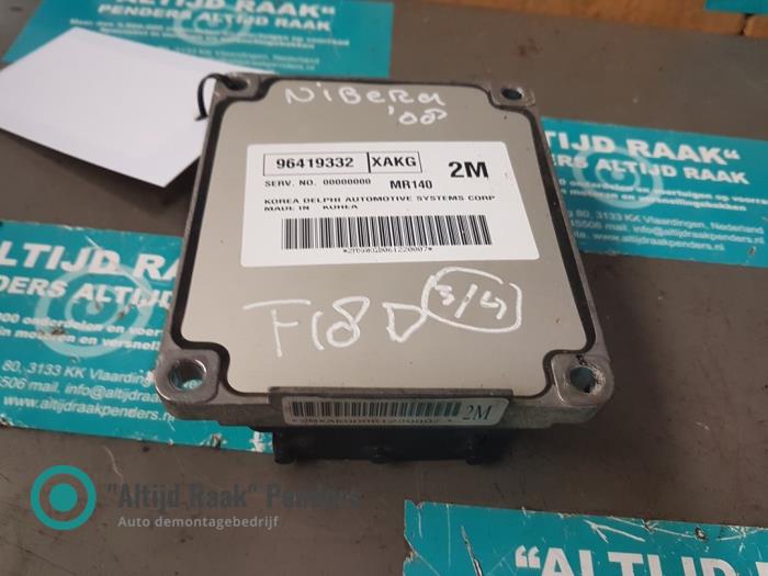 Gebruikte Computer Motormanagement Chevrolet Nubira Wagon (J100) 1.8 16V Prijs op aanvraag aangeboden door "Altijd Raak" Penders