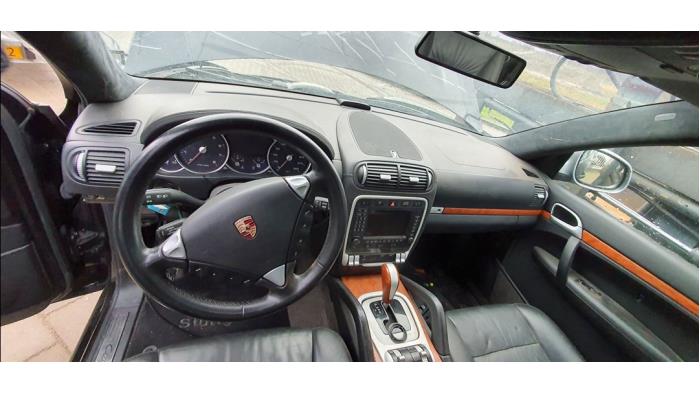 Radiobediening Stuur van een Porsche Cayenne (9PA) 4.5 V8 32V Turbo S 2006